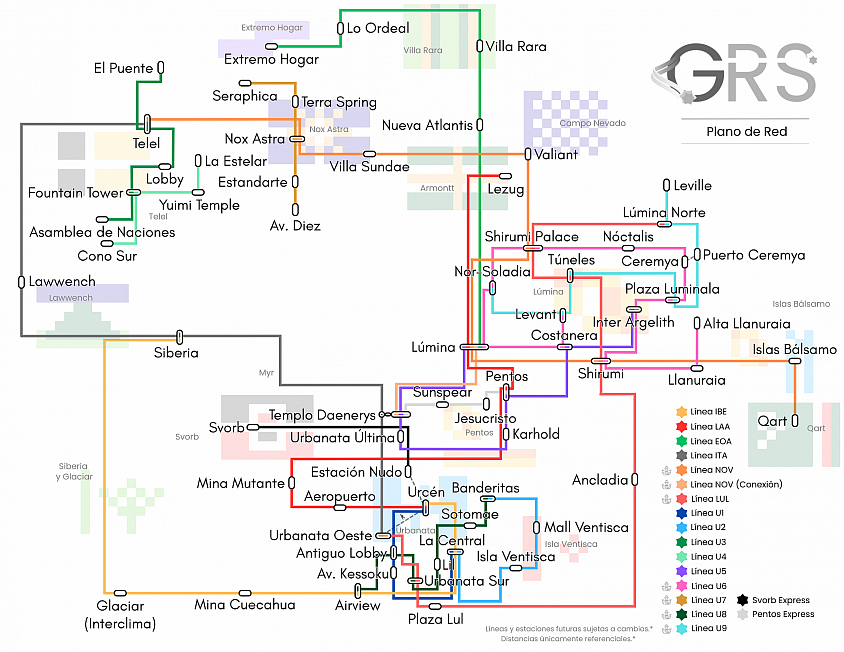 Plano de red | GRS
